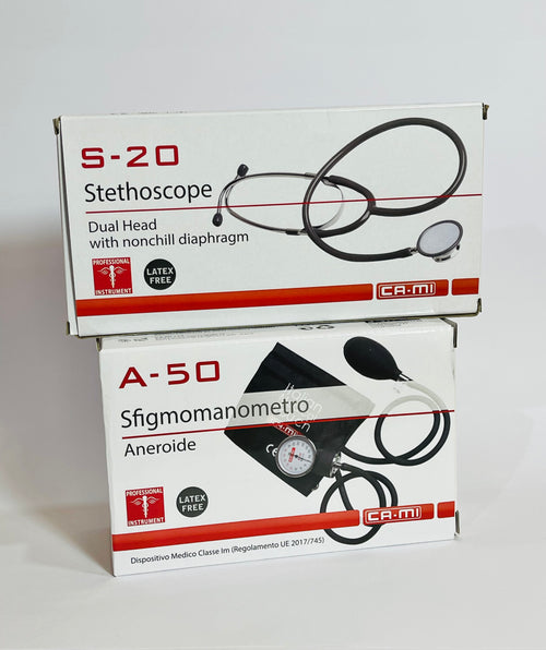 Tensiomètre Manuel + Stéthoscope Double Pavillon CA.MI