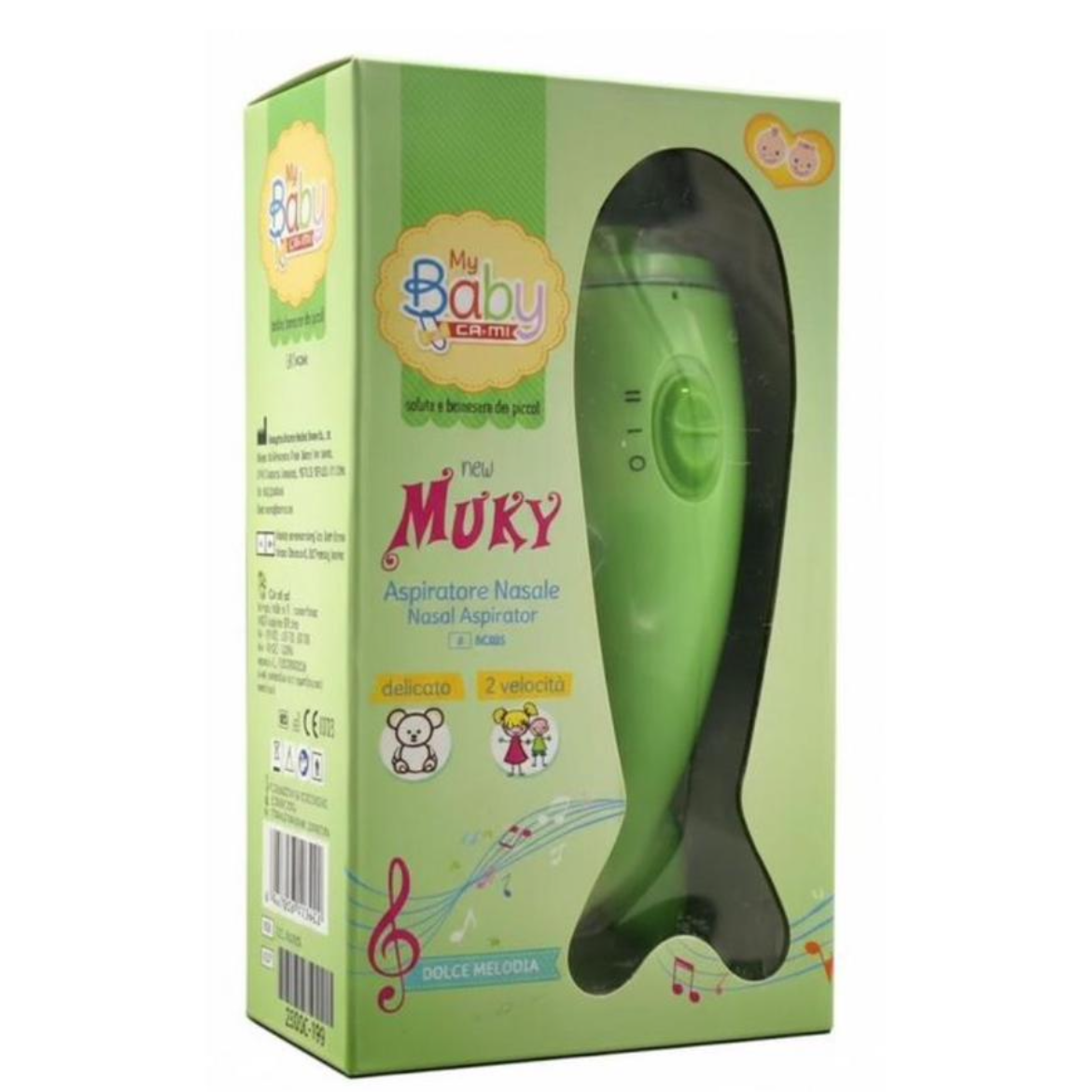 Pack CA-MI Bébé : Mouche Nez Musical + Thermomètre Cadeau 🎁