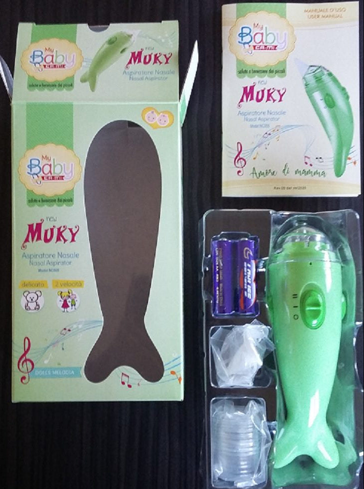 Pack CA-MI Bébé : Mouche Nez Musical + Thermomètre Cadeau 🎁