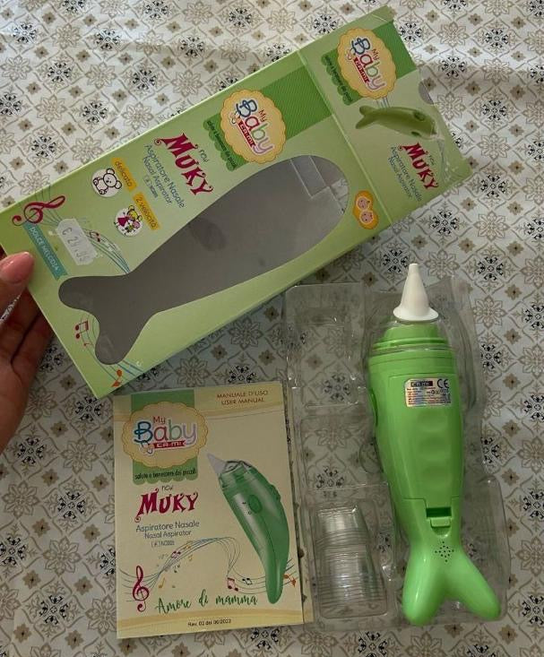 Pack CA-MI Bébé : Mouche Nez Musical + Thermomètre Cadeau 🎁