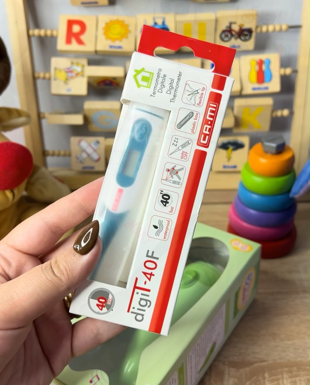 Pack CA-MI Bébé : Mouche Nez Musical + Thermomètre Cadeau 🎁